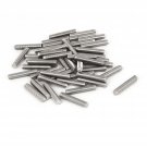 uxcell M4 x 20mm 304 Stainless Steel Fully Threaded Rod Bar Studs Silver Tone 50 Pcs