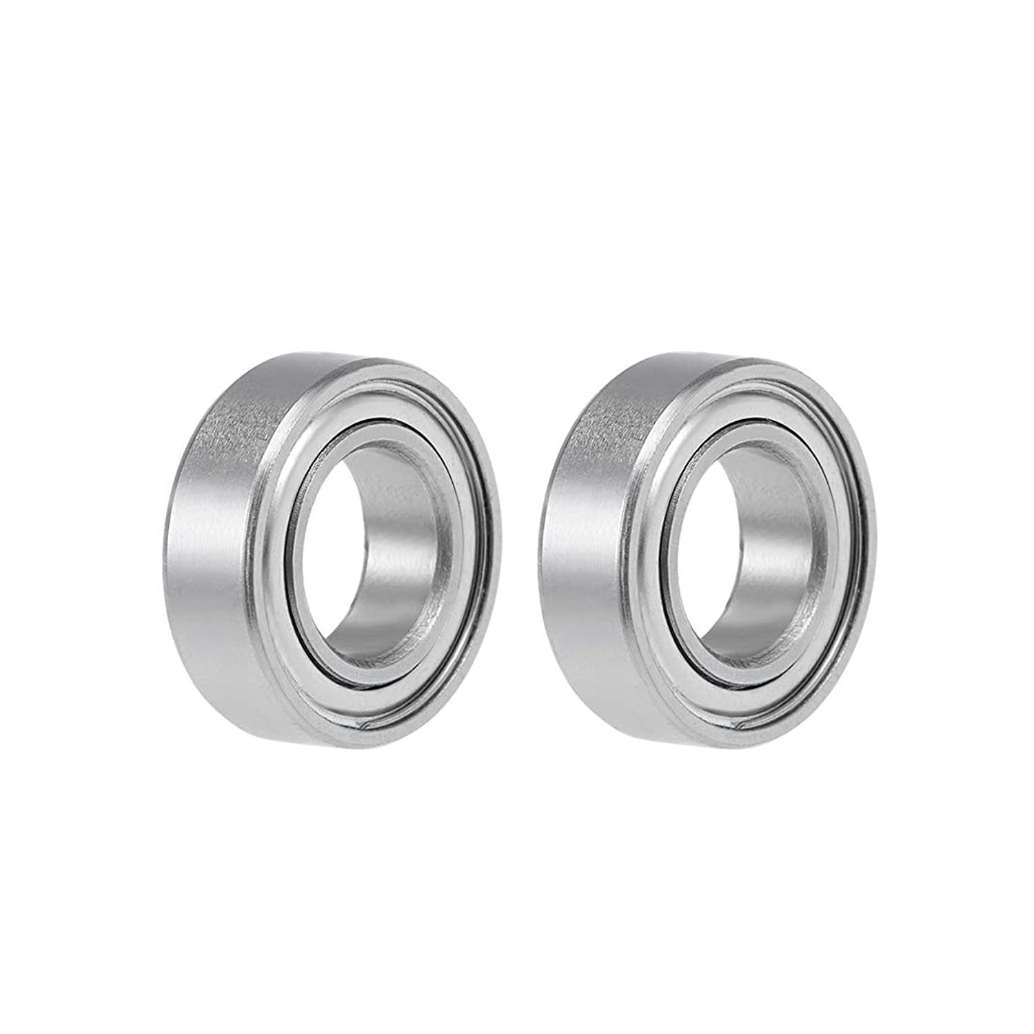 uxcell SMR137ZZ Stainless Steel Ball Bearing 7x13x4mm Shielded MR137ZZ Bearings 2pcs