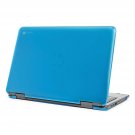mCover Hard Shell Case for Late-2019 11.6" HP Chromebook X360 11 G2 EE laptops (Aqua)