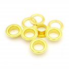 5/8" (16Mm) Hole 50 Sets Grommets Eyelets With Washers For Leather, Tarp, Canvas (Gold)