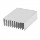 uxcell Aluminium 120mm x 45mm x 150mm Heatsink Heat Dissipation Cooling Fin Silver Tone