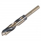 uxcell Reduced Shank Twist Drill Bits 18.5mm High Speed Steel 4341 with 10mm Shank 1 Pcs