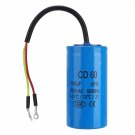 Cd60 150Uf Run Capacitor With Wire Lead 250Vac 50/60Hz Capacitor For Motor Air Compressor