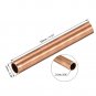 uxcell Copper Round Tube, 10mm OD 1mm Wall Thickness 300mm Long Straight Pipe Tubing 2 Pc