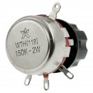 Uxcell a11121400ux0234 150K Ohm 2W Electrical Rotary Wirewound Pots Potentiometer with Knob