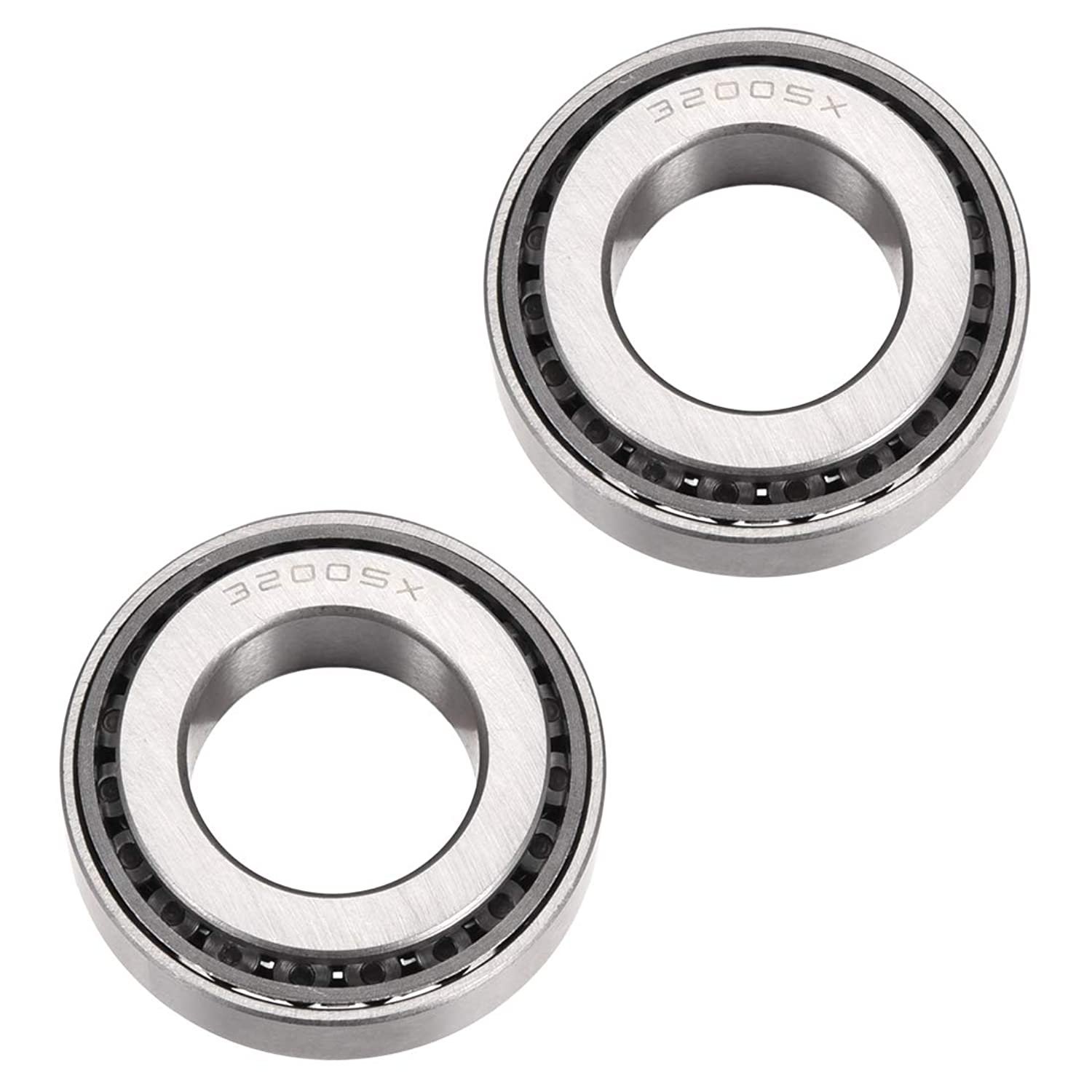 uxcell 32005X Tapered Roller Bearing Cone and Cup Set, 25mm Bore 47mm OD 15mm Thickness 2