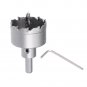 uxcell 48mm Carbide Hole Cutter, TCT Hole Saws for 0.5mm-3mm Stainless Steel 5mm Metal Sh