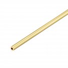 uxcell Brass Round Tube, 300mm Length 4mm OD 1mm Wall Thickness, Seamless Straight Pipe T