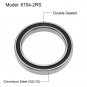 uxcell 6704-2RS Deep Groove Ball Bearings Z2 20mm x 27mm x 4mm Double Sealed Chrome Steel
