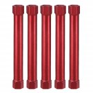 uxcell Hex Aluminum Standoff Spacer Column M3x55mm,for RC Airplane,FPV Quadcopter,CNC,Red