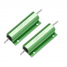 uxcell Aluminum Case Resistor 100W 16 Ohm Wirewound Green for LED Replacement Converter 1