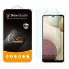 (3 Pack) Designed For Samsung Galaxy A12 Tempered Glass Screen Protector, Anti Scratch, B
