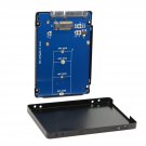 Cablecc B+M Key Socket 2 M.2 NGFF (SATA) SSD to 2.5 SATA Adapter Card Adapter with Black