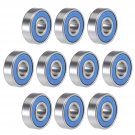 uxcell S608-2RS Deep Groove Ball Bearings 8mm x 22mm x 7mm Double Sealed 440C Stainless S