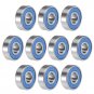 uxcell S608-2RS Deep Groove Ball Bearings 8mm x 22mm x 7mm Double Sealed 440C Stainless S