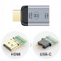 Xiwai USB-C Type C Female Source to HDMI Sink HDTV Adapter 4K 60hz 1080p for Tablet & Pho