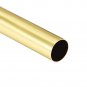 uxcell Brass Round Tube, 300mm Length 7mm OD 0.2mm Wall Thickness, Seamless Straight Pipe