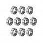 uxcell MR85-2RS Deep Groove Ball Bearings 5mm x 8mm x 2.5mm Double Sealed Chrome Steel P6
