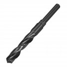 uxcell Reduced Shank Drill Bit 15mm High Speed Steel HSS 9341 Black Oxide with 1/2 Inch S