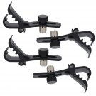 4Pcs Drum Microphone Clip Microphone Securing Clips Mount Holder Shockproof Musical