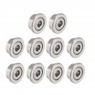 uxcell F681XZZ Flanged Ball Bearing 1.5x4x2mm Double Metal Shielded (GCr15) Chrome Steel