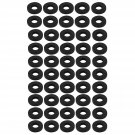 uxcell Nitrile Rubber Flat Washers 14mm OD 6mm ID 2.5mm Thickness for Faucet Pipe Water H