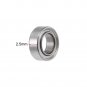 uxcell SMR74ZZ Deep Groove Ball Bearings 4mm Bore 7mm OD 2.5mm Width Double Shielded Stai