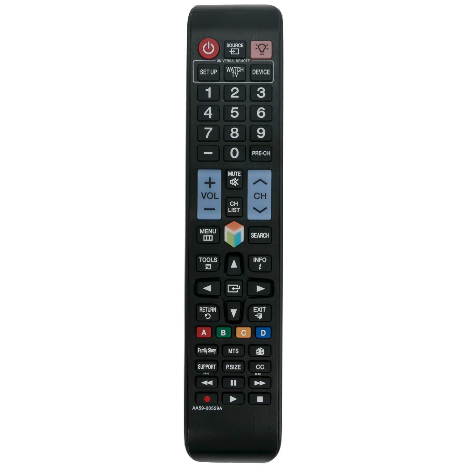 New Aa59-00559A Remote Control For Samsung Tv Un55Es6580F Un60Es6500F Un60Es6500Fxza Pn64