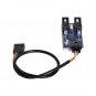 Cablecc Motherboard 9pin USB 2.0 Header 1 to 2 Female Extension Cable HUB Connector Adapt