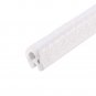 uxcell Edge Trim U Seal White PVC Plastic U Channel Edge Protector Fits 1/64'' - 1/16'' E