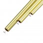 uxcell Brass Tube, 4mm 5mm 6mm OD x 0.5mm Wall Thickness 300mm Length Seamless Round Pipe