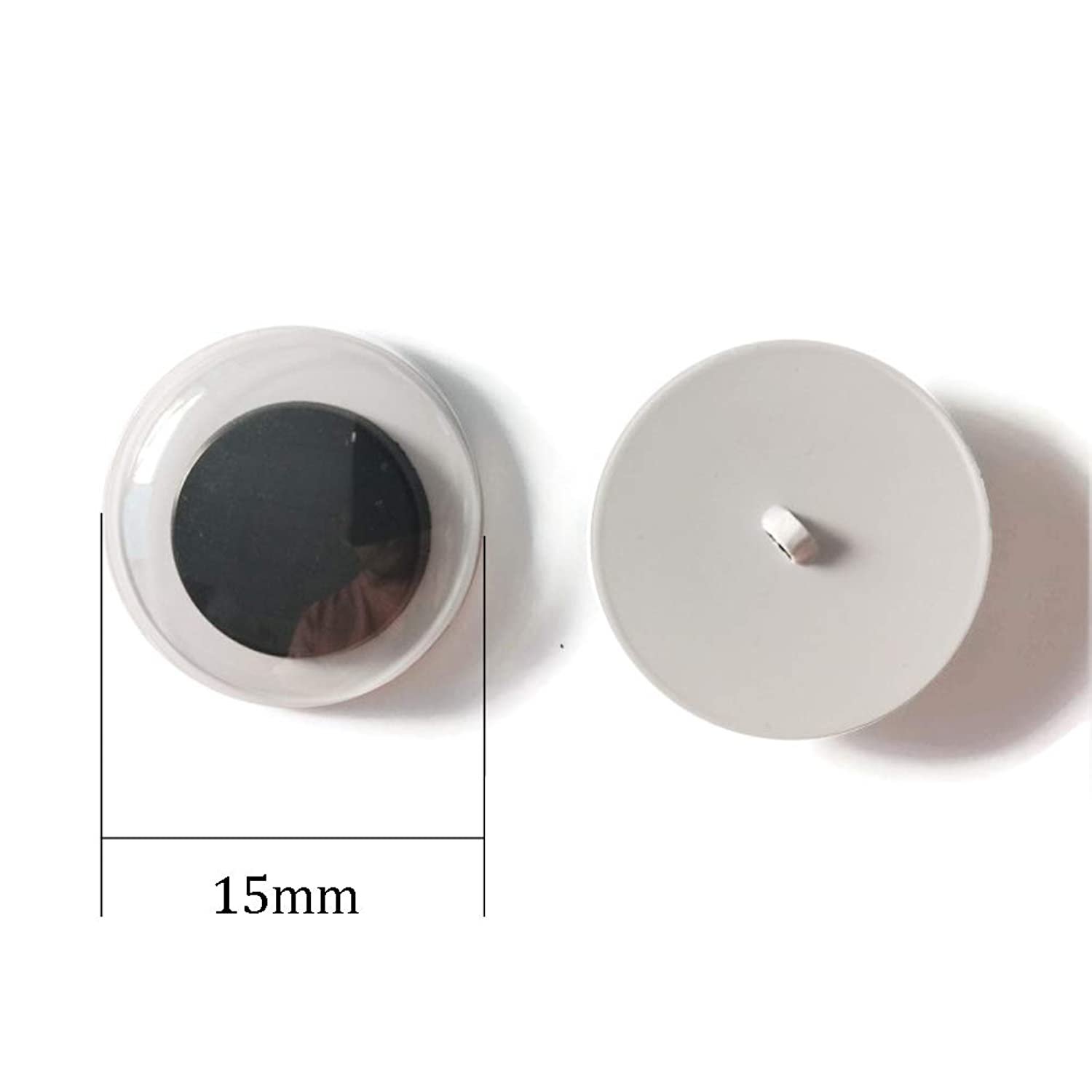 50 Pcs Sew On Googly Wiggle Eyes Button For Diy Crafts Stuffed Plush