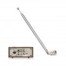 Telescopic Antenna 7 Section F Type Connector Dab Radio Replacement Antenna For Tv Am Fm
