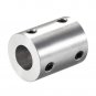 uxcell 5mm to 10mm Bore Rigid Coupling Set Screw L25XD20 Aluminum Alloy,Shaft Coupler Con