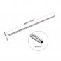 uxcell 304 Stainless Steel Round Tubing 3mm OD 0.6mm Wall Thickness 250mm Length Seamless