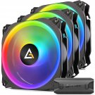 Antec Prizm X RGB Fans, 120 Case Fan, RGB Case Fans, 5v-3pin ARGB Case Fans, Prizm X Seri