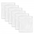 6 Pack Plastic Tarps For Painting, 9 X 12 Painters Drop Cloths, Lightweight Dust Covers