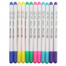 Disappearing Ink Fabric Marker Pen For Sewing Art Washable Art And Lettering 12Pcs 6 Color