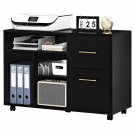 File Cabinet With Drawer For Home Office Lateral Filing Cabinets Mobile Printer Stand