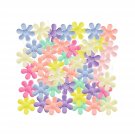 80 Pcs Needle Threader Colorful Flower Shaped Plastic Sewing Needle Threaders For Sewing
