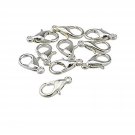 100 Pcs Stainless Steel Lobster Claw Clasps 7X12Mm Silver Plated Lobster Claw Clasps