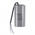 uxcell CBB60 Run Capacitor 35uF 450V AC 2 Wires 50/60Hz Cylinder 96x50mm with Terminal
