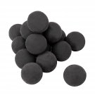 Ceramic Fire Balls, Set Of 15 Round Fire Stones Set For Indoor And Outdoor Fire Pits