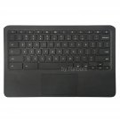 Laptop Black Palmrest Upper Case With Keyboard With Touchpad Assembly Replacement Part