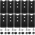 10 Pieces Metal Belt Clip Holster Belt Clip Buckle Spring Hook Belt Clip With 10 Pairs Ri