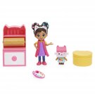 Gabby's Dollhouse, Art Studio Set with 2 Toy Figures, 2 Accessories, Delivery and Furnitu