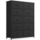 Dresser For Bedroom, 10 Drawer Storage Organizer Tall Wide Dresser For Bedroom Hallway, S