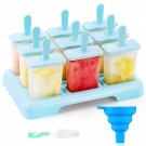 Ice Pop Molds 9 Popsicle Molds Ice Cream Moulds Reusable Diy Ideas Ice Lolly Stick - Come