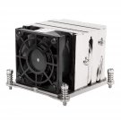 SilverStone Technology XE02-2066, CPU Cooler, 2U, Server, Workstation, Intel LGA 2011/206