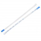 uxcell Flexible Flat Cable, 4 Pins 0.5mm Pitch 76mm FPC FFC Flexible Ribbon Cable for LCD